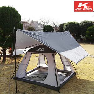 [콜핑]오토캠핑 6인용 자동텐트+타프 세트구성 카라코람 2  KFN2202U