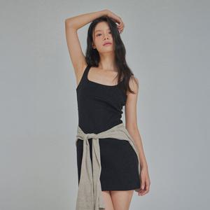 MANNEQUIN SQUARE NECK MINI DRESS_T416DS502(CG)
