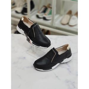 한슈 세이브존07 리얼가죽 통굽 슬립온 HS891080vk