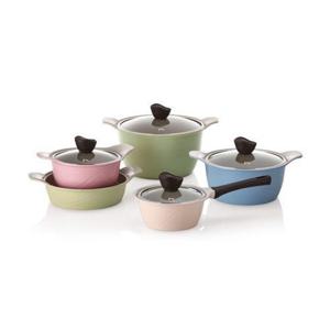 PN풍년 포시아D 올라IH 인덕션겸용 세라믹코팅 5종 냄비세트