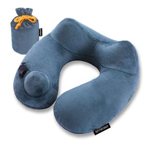 비행기 여행용 에어 목베개 기내용 에어펌프 휴대용 목쿠션