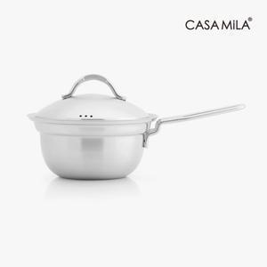 [에피큐리언][까사밀라] 스틸라 스테인리스 편수냄비 18cm