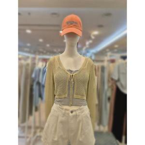 부루앤쥬디 세이브존03 부루앤쥬디 그물 가디건 SAVBBKBQWHCD008B