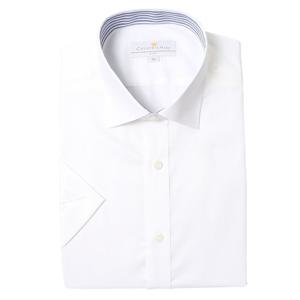 [카운테스마라(셔츠)]23S/S 면스판 도비 슬림반소매CDHW2B1271A0