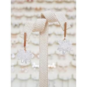 볼라레 세이브존01 크리스탈 클러스터 바 써지컬 드롭 이어링 sse678