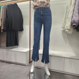 수스 HC04 앞 절개 트임 부츠컷 청바지 S243BJE9Z4