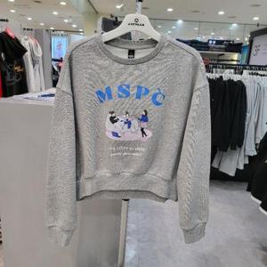 에어워크주니어 sh06 변형쭈리 기모 크롭 맨투맨티셔츠 M248G1281C