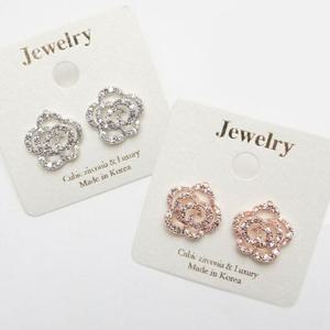 로맨틱 로즈앤느 장미귀걸이