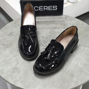 [세레스]세레스 세이브존07 라운드토 테슬 로퍼 4cm CR15162us (