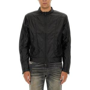 디젤 가죽 자켓 A144100NKBK9XX BLACK DOM