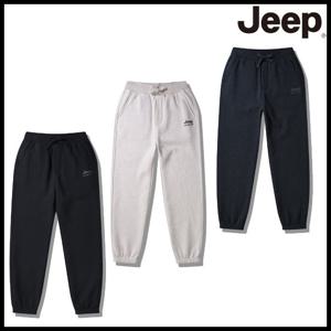 [지프]남여공용) 지프 로고 포켓 기모 트레이닝 조거 팬츠 바지 JP4TSU946