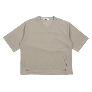 [뱅뱅]여성 오버핏 브이넥 반팔 티셔츠 CTL143