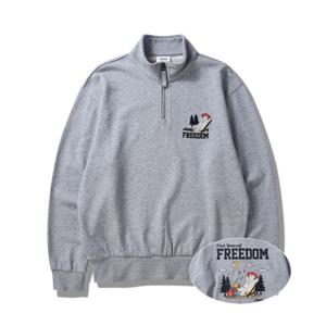 [지프]남여공용) FREEDOM 아노락 맨투맨 티셔츠 JP4TSU818