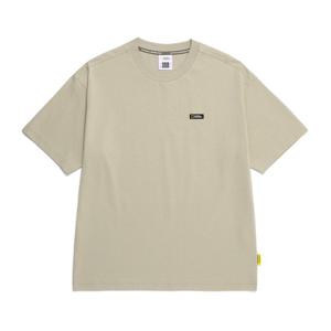 내셔널지오그래픽 N252UTS940 백 빅로고 반팔 티셔츠 BEIGE KHAKI