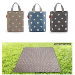 커스커즈 폴카 피크닉매트 가방형 캠핑매트 휴대용