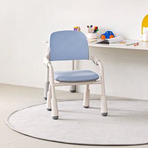 [파트라] 제미니 4LEGS 높이조절 어린이의자 코튼블루