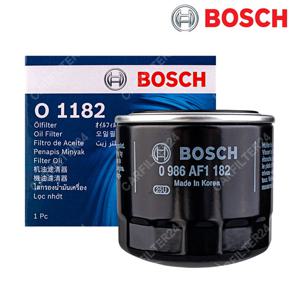 봉고3 2.4 LPG 09.1- 보쉬 오일필터 O1182 [BOSCH]