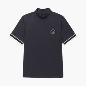 [르꼬끄골프] 여성 조직감 하프넥 반팔 티셔츠 (GQ222LTS48)