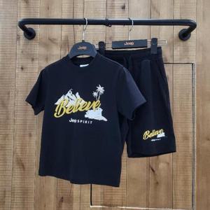 지프키즈 sh06 지프 베어 캠핑 반팔티+크래프트 져지쇼츠 KQ2TSU591TPU997