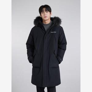 [디스커버리] 베르겐 고어 윈드스토퍼 구스다운 롱패딩 DMDJ7O046-BKS