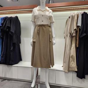 수스 HC04 카라 레이스 배색  원피스 S252BOP503