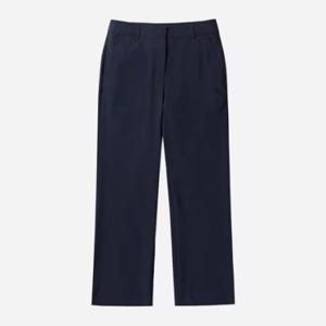 윌슨바지 LQC W242002GPT43-NVY 여성 스트레이트핏 우븐 팬츠