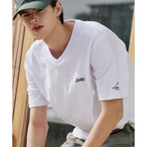 [지프]남여공용) 브이넥 기본 반팔 티셔츠 JQ2TSU401 외 1종 택1