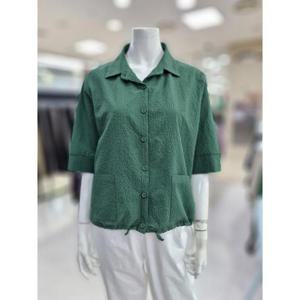 화이트호스 세이브존05 여름 지지미 소재 카라 단추 자켓 A42113