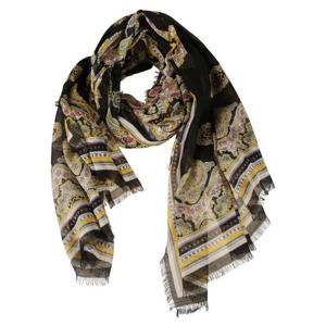 Etro 플로럴 프린트 프레이드 엣지 스카프 WATA0006AV265 X0810MULTI TP934768925