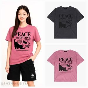 더데이걸 sh06 워싱박시반팔티 TGRA25510