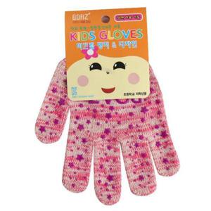 아트박스/오피스큐 보아스 미끄럼방지장갑 초등학생 저학년 핑크