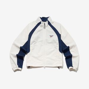 [리복] 일립스 크롭 윈드 브레이커 (W) - 화이트 네이비 REJU5EJ51OW