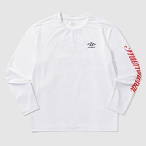 엄브로래쉬가드 JQS UP321CRL73-WHT 그래픽 워터 긴팔 티셔츠 (래쉬가드 겸용) / WHITE