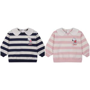 [탑텐키즈]여아) 유아 피너츠 쿨테리 카라 스웨트셔츠 MKE3TR2301