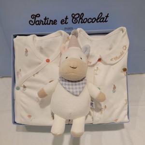 쇼콜라 레아슈트상하복2종홀스인형세트 (TNOWNG011)가을겨울공용실내복출산백일선물