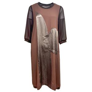 [데시데]샤이닝 패치워크 드레스 DPS415