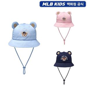 [MLB키즈] 모노베어 귀장식 돔햇 7AHTC025N