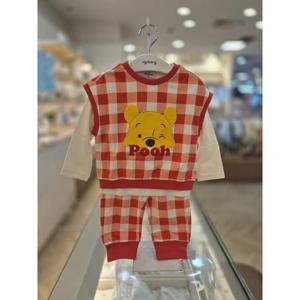 아가방 세이브존03 아가방 디즈니 푸깅엄 체크 상하3SET AT79S123202A