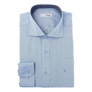 [에스티듀퐁(셔츠)]와이드 카라 긴팔 남방 슬림핏 와이셔츠  SE5FM21LS313SBU