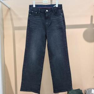 라티움 HC34 국내생산 신축성좋은 허리안감밴딩 일자통 블랙진청바지 T2533PT11