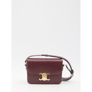 셀린느 틴 트리옹프 보르도 가죽 크로스바디 백 188423BF4 28LB