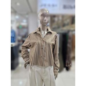 제시뉴욕 세이브존04 스트라이프 자수 카라넥 셔츠 ME95BC6020BC