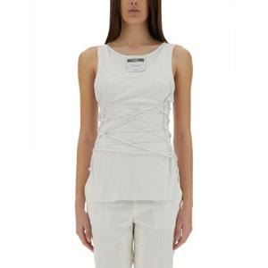 MOSCHINO TANK TOP WITH LACES 120604450001