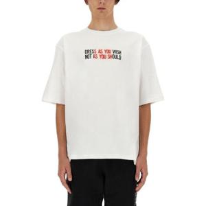 MOSCHINO 로고가 있는 티셔츠 070470411001