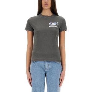 MOSCHINO JEANS T-SHIRT WITH LOGO 071837323555