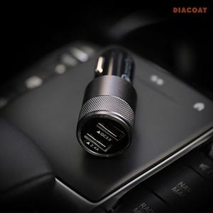 다이아코트 QC3.0 파워풀 초고속 USB 충전기 시거잭 차량용충전시거잭 차량용USB충전기 고속충전