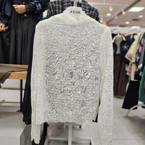 포커스 HC40 시스루반목티셔츠 FF5H3TS3001