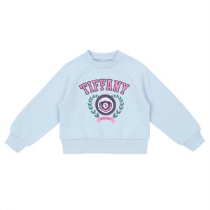 [티파니(백)]연블루 로고 맨투맨(T45KKT080)