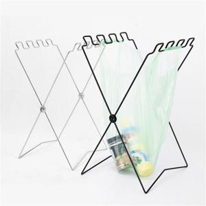 캠핑용품 접이식 쓰레기봉투 걸이 20L LS480 실버 접이식봉투걸이 접이식쓰레기봉투걸이 쓰레기봉투걸이