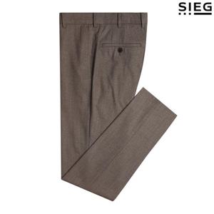 [지이크]F/W 베이지 캐시미어 정장 바지 PFP2271